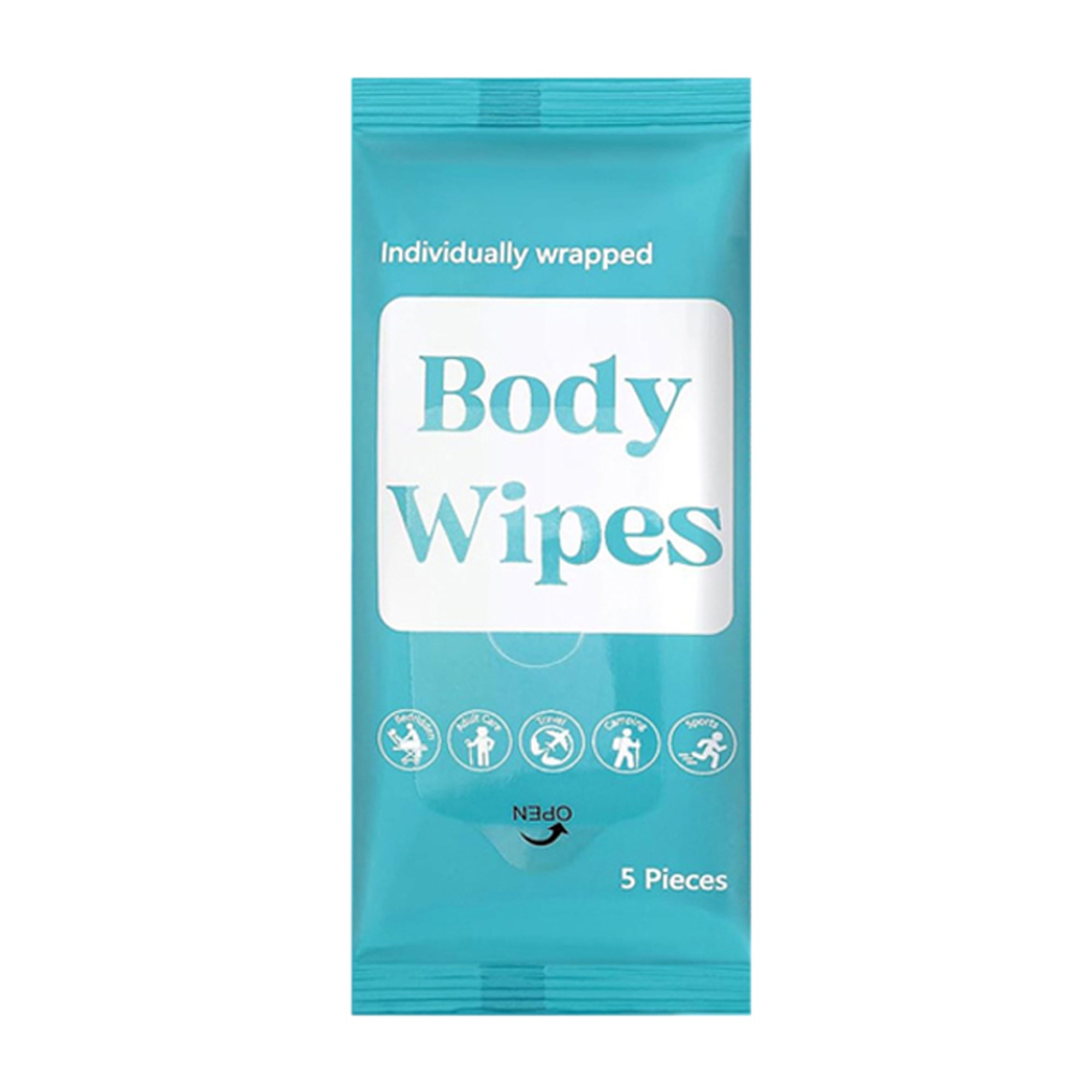 Never Again Hangover Kit - Body Wipe