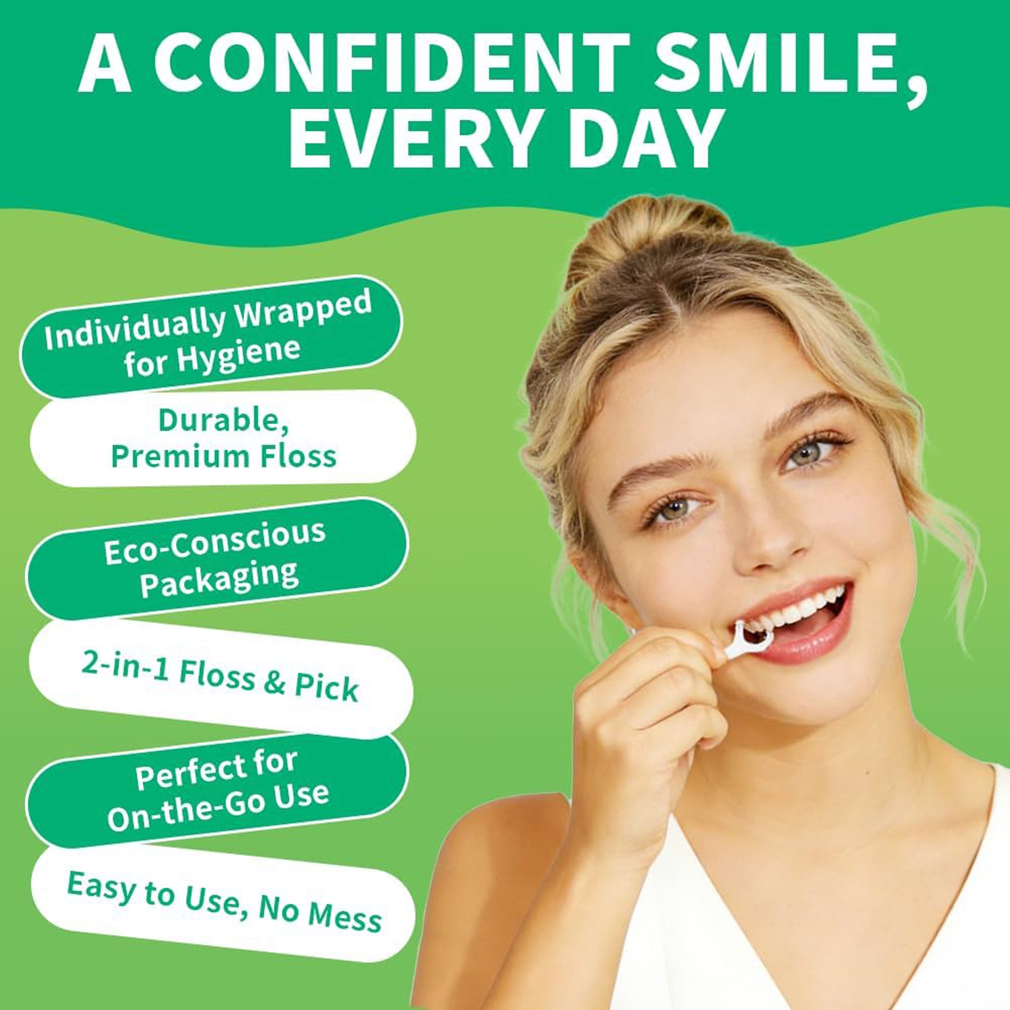 Dental Floss Picks How To