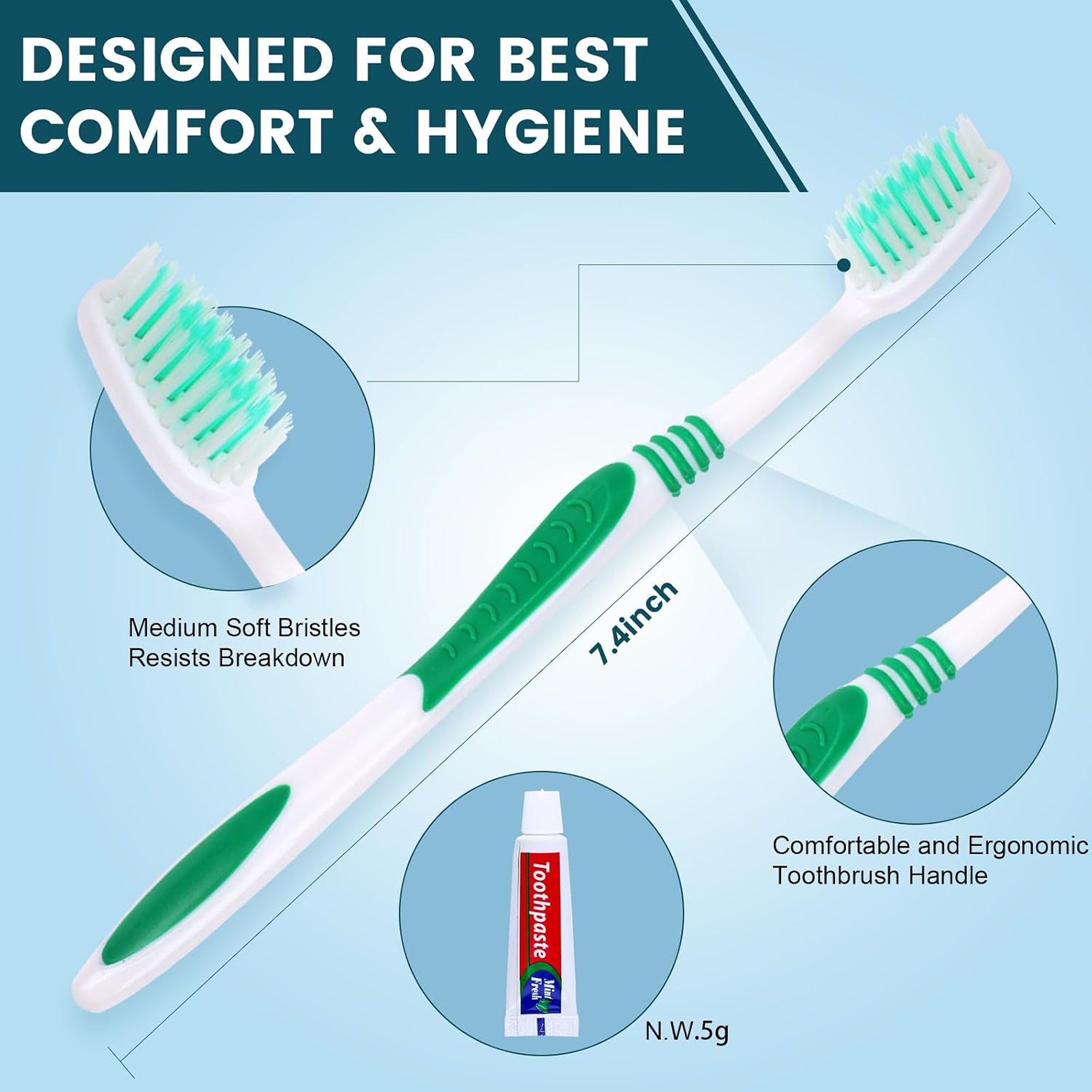 Disposable Toothbrush - Included