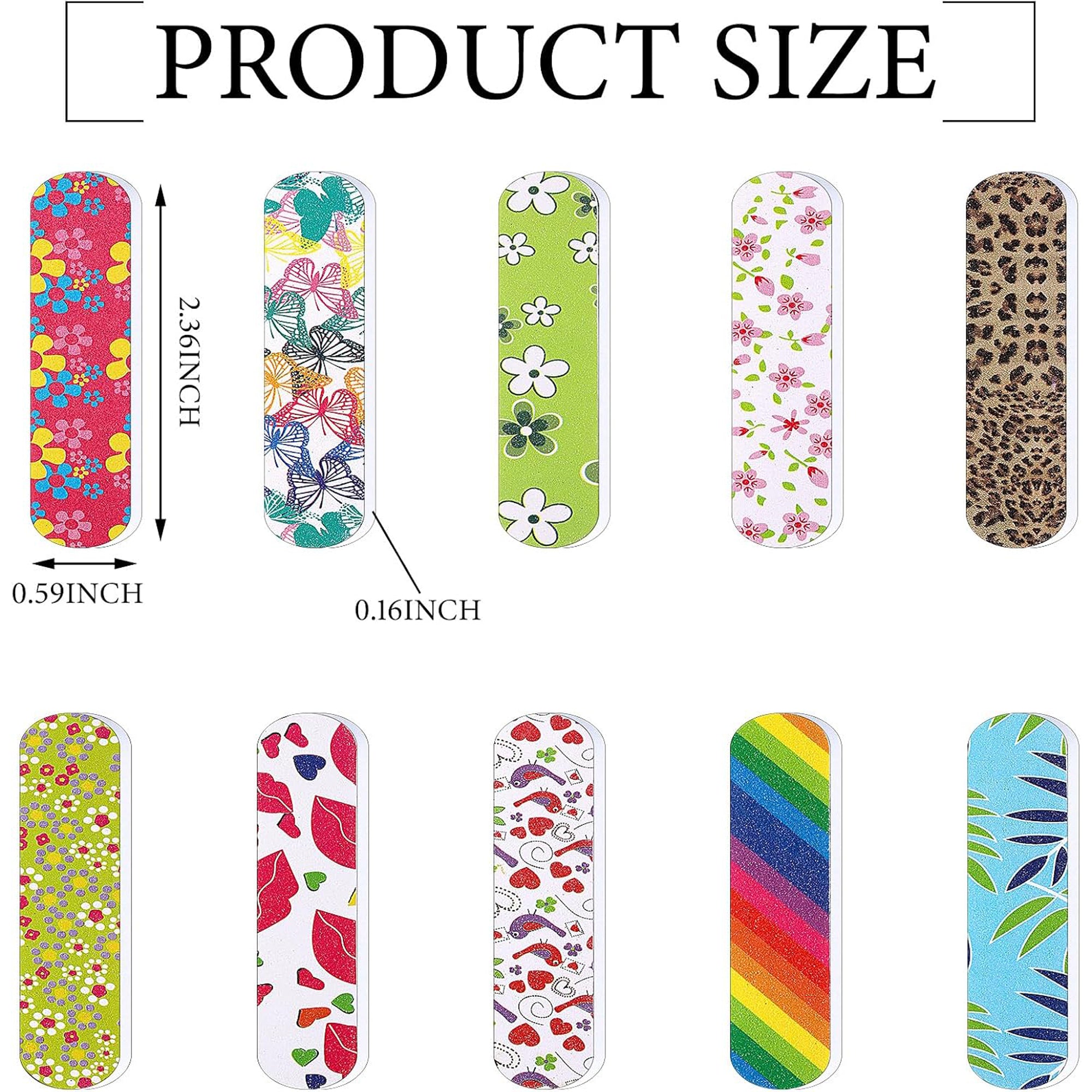 Mini Nail File Colors