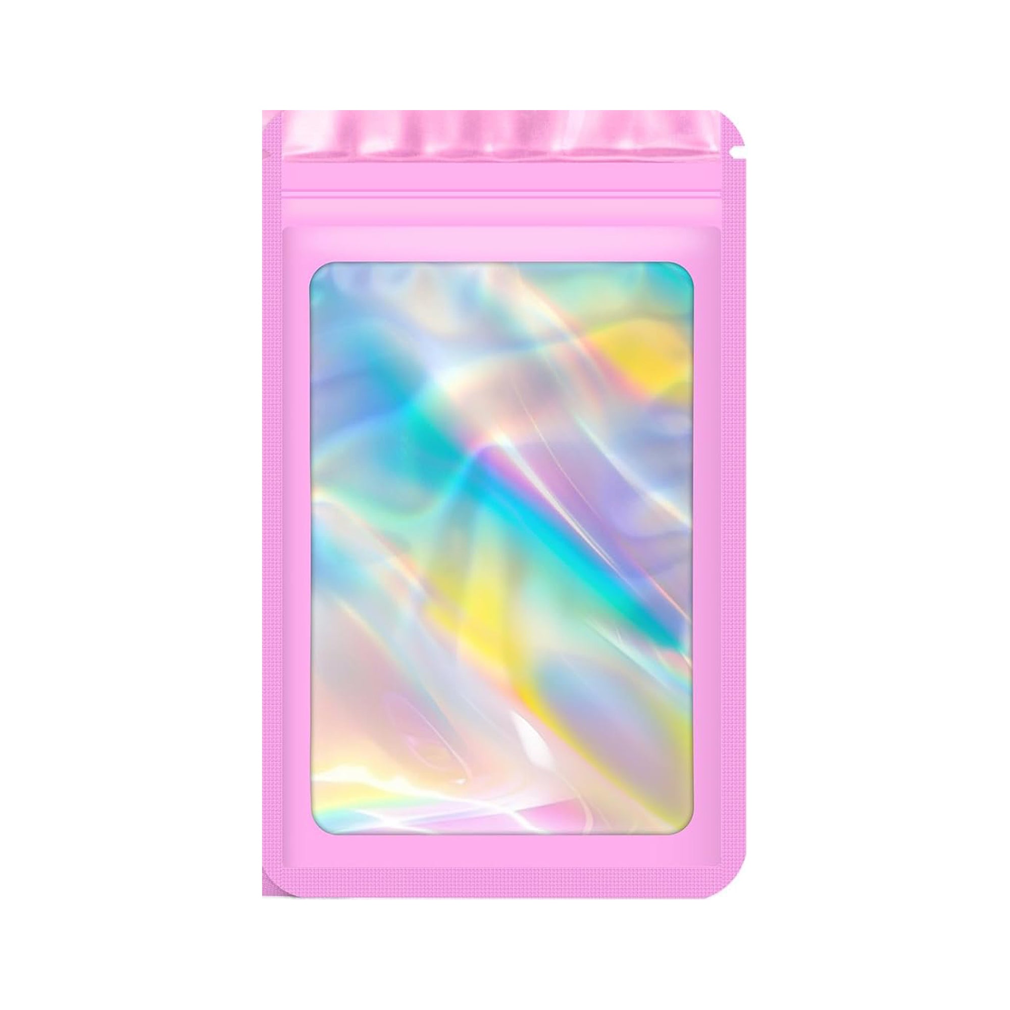 Holographic Mylar Bag - Pink