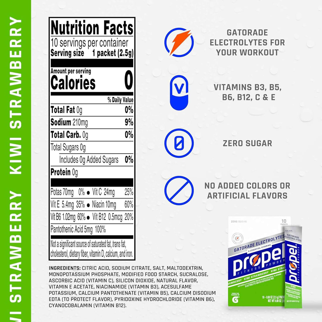 Propel Electrolyte – Single Packet 