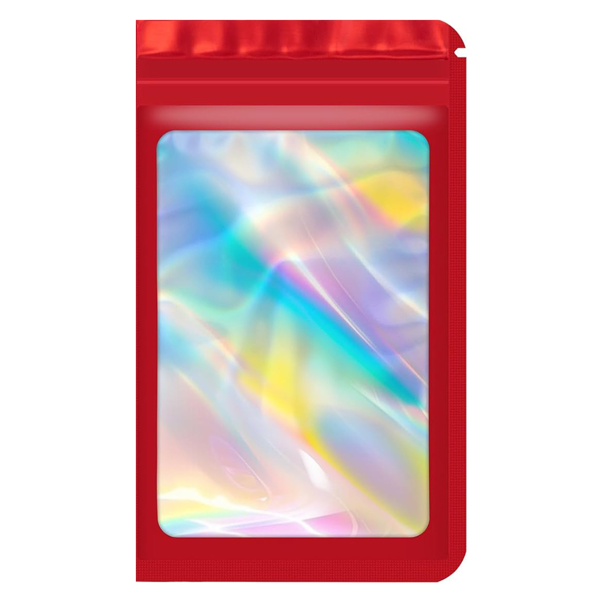 Holographic Mylar Bag - Red